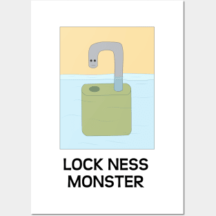 Lockness Monster Posters and Art